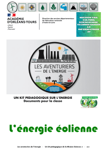 Énergie éolienne : Kit pédagogique pour la classe
