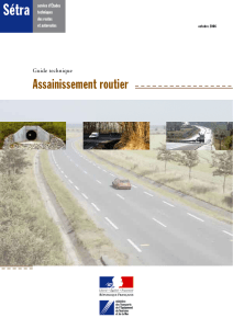 Guide Technique Assainissement Routier