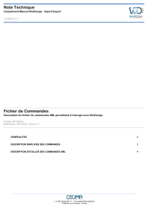 API FICHIER DE COMMANDES WINDESIGN NS 21700V01