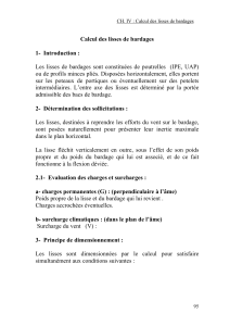 3- calcul des lisses