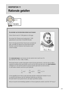 11 Rationale getallen