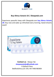 buy Almus Actavis UK