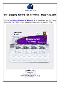best sleeping tablets for insomnia