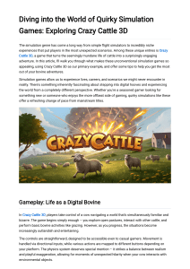 Crazy Cattle 3D