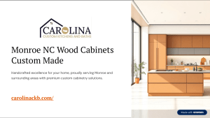Monroe NC  Wood Cabinets Custom Made