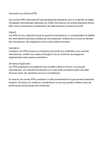 introduction IFRS