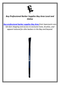 Buy Professional Barber Supplies Bay Area Local and Online