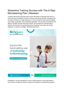 Streamline Training Success with This 6-Step Microlearning Plan   Maxlearn