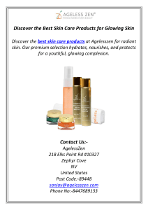 Discover the Best Skin Care Products for Glowing Skin