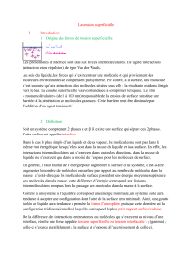 Tension superficielle 1