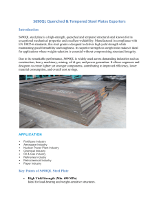S690QL Quenched & Tempered Steel PDF 06-08-2025