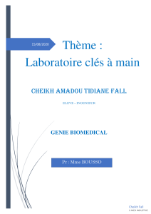 Conception et entretien dun Laboratoire (1)