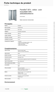 Schneider Electric PanelSeT-SFX NSYSFX20840