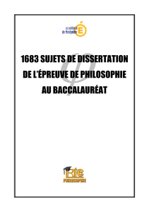 1000 dissertations de philosophie