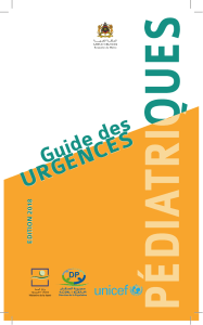Guide des Urgences P&eacute;diatriques 2018