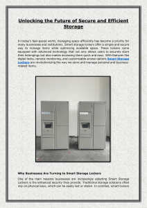 The Rise of Digital Lockers for Office Spaces