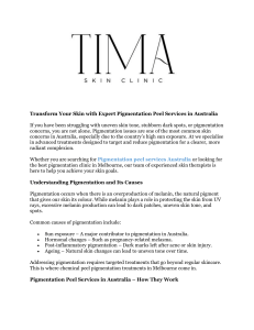 Best pigmentation clinic Melbourne