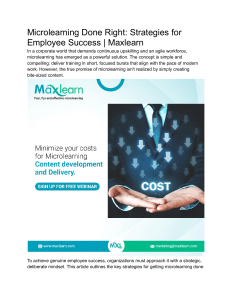 Microlearning Done Right  Strategies for Employee Success   Maxlearn (1)
