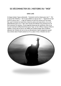 Se déconnecter de l'histoire du moi : Paix intérieure