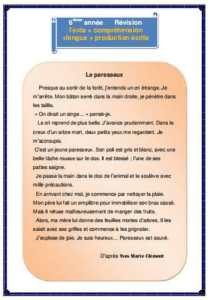 Révision 6ème année