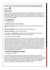 CEDEAO: Objectifs, Structure & États Membres