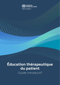 Éducation thérapeutique du patient : Guide introductif