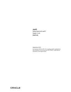 JavaFX Getting Started Guide: Layouts, CSS, FXML, Animation & Deployment