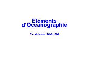 &Eacute;l&eacute;ments d'oc&eacute;anographie: Salinit&eacute;, Temp&eacute;rature, Densit&eacute;