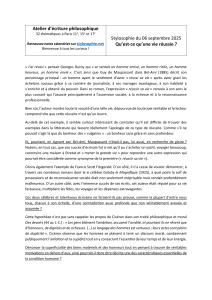 Atelier d'écriture philosophique : Qu'est-ce qu'une vie réussie ?