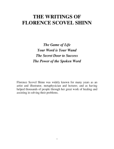 Florence Scovel Shinn: The Game of Life & Spiritual Wisdom Collection