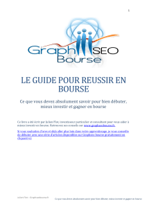 Guide pour Réussir en Bourse : Débuter, Investir, Gagner