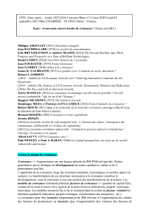 Avons-nous encore besoin de croissance ? Sujet ESH CPEC 2025/2026