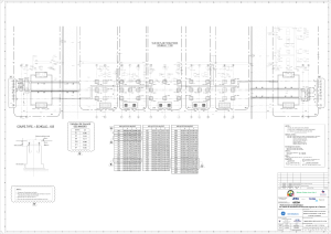 Plan de Coffrage Fondations - Poste Maria Gleta 161/63/15kV