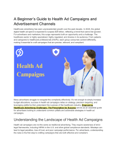 Health Ad Campaigns: A Beginner's Guide