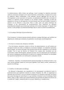 Protectionnisme : Avantages, Inconvénients et Cas Africain (CEDEAO)