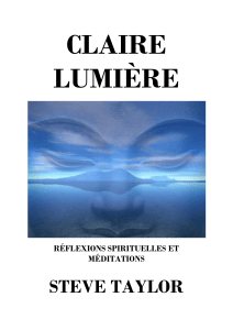 Claire Lumière: Réflexions Spirituelles et Méditations