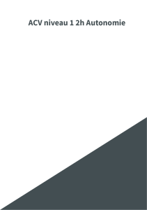 ACV niveau 1: Comprendre l'Analyse du Cycle de Vie et ses impacts