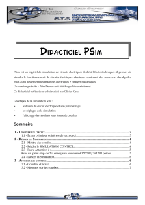 Didacticiel PSIM : Guide de Simulation de Circuits Électriques
