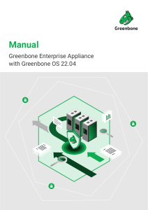Greenbone Enterprise Appliance Manual: GOS 22.04 Vulnerability Management