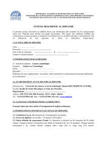 REPUBLIQUE ALGERIENNE DEMOCRATIQUE ET PO