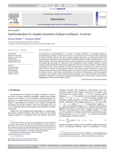 Synchronization in Complex Networks of Phase Oscillators: A Survey