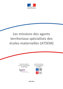 Missions des ATSEM : Rapport d'inspection et recommandations