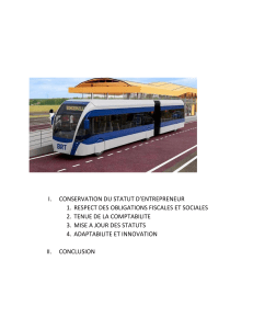 Conservation du Statut d'Entrepreneur : Obligations et Innovation