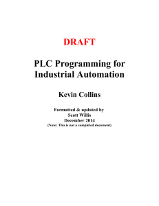 PLC Programming for Industrial Automation Textbook