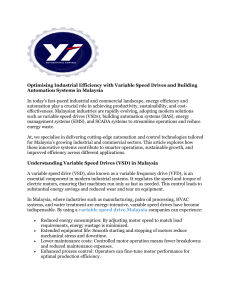 variable speed drive Malaysia
