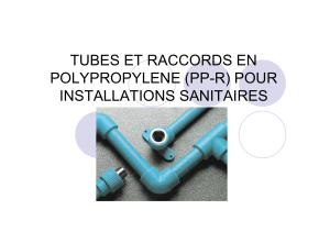 PPR INSTALLATIONS SANITAIRES