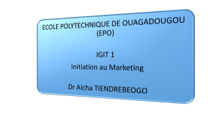 Initiation au Marketing : Concepts, Évolution et Applications