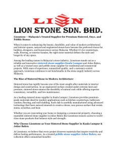 pebble stone supplier Johor Bahru