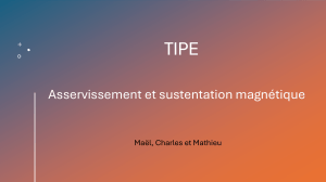 sustentation électromagnétique