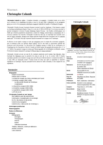 Christophe Colomb : Biographie et Voyages - Wikipédia